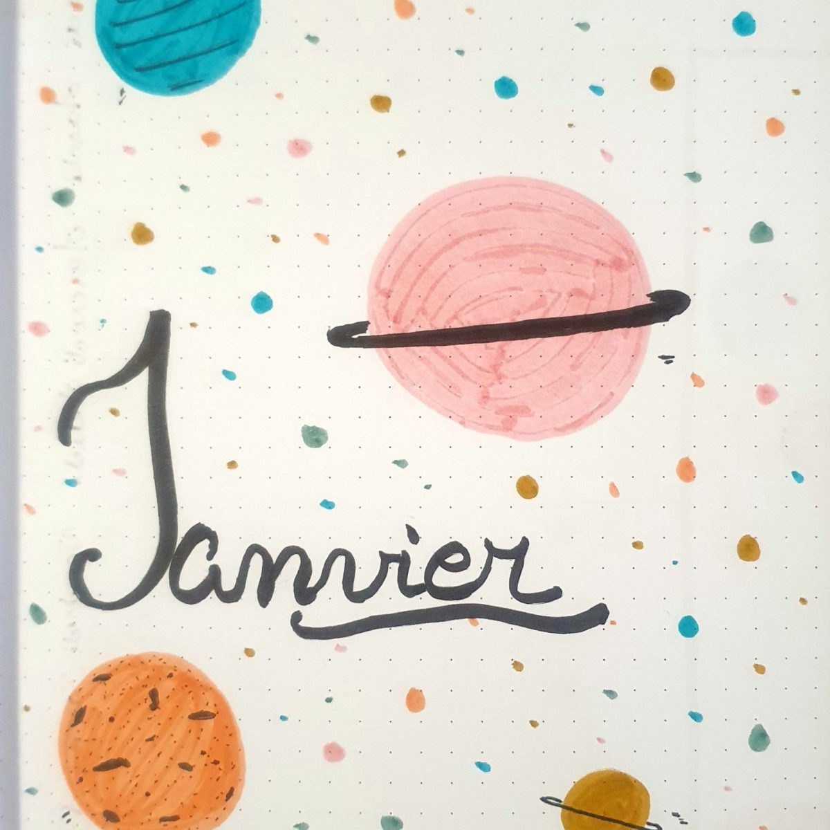 Bullet Journal janvier