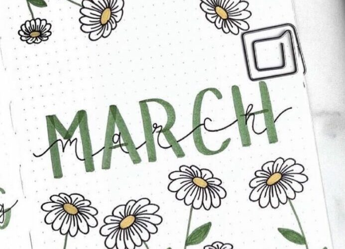 bullet journal mars